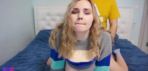  Kinky Sweater Babe Best Blowjob & Fuck